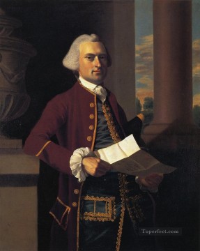 ウッドベリー ラングドン植民地時代のニューイングランドの肖像画 ジョン・シングルトン・コプリー Oil Paintings